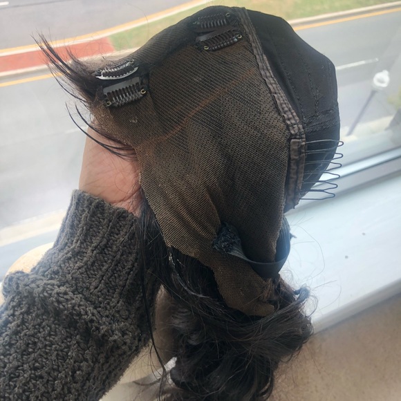 24” Human Hair lace front body wave wig - Picture 4 of 5